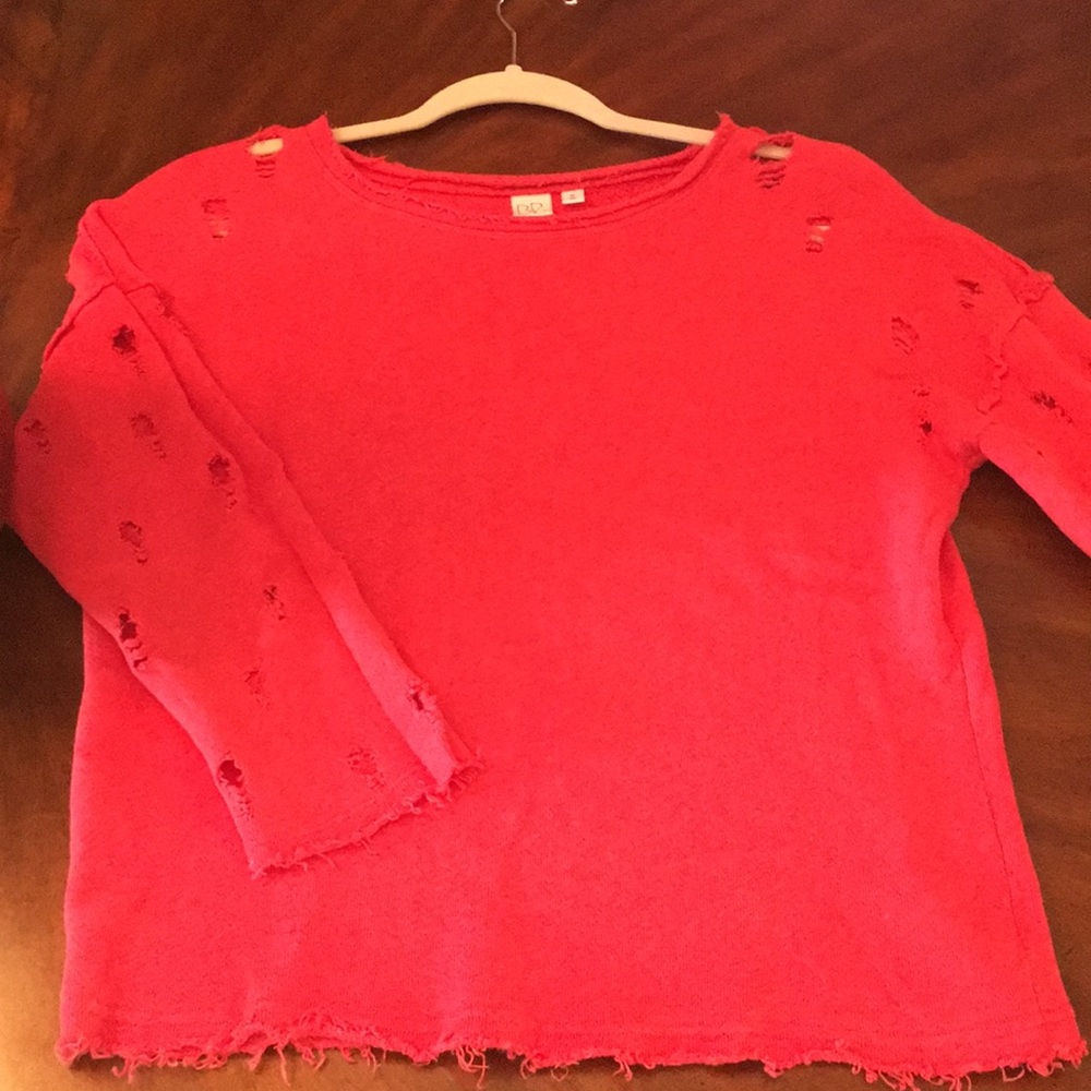 Ripped sweatshirt